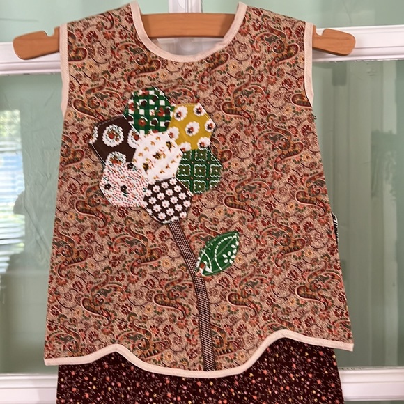 New Handmade Girl’s Size 12-18 Months Top and Capris Pants - Picture 2 of 5